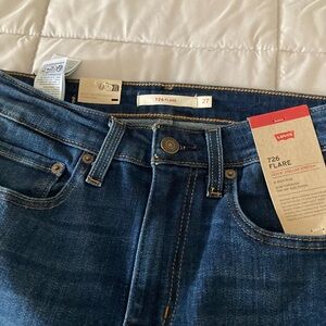 Levi's Medium Blue 726 Flare Jeans